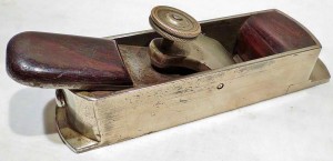 N. Erlandsen mitre plane with very intact nickel plating. Sold at the April 2016 CRAFTS auction in New Jersey for $2,600.